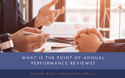 What Is the Point of Annual Performance Reviews?